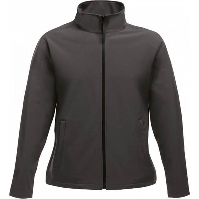Regatta Dames/Dames Ablaze bedrukbare Soft Shell jas (Afdichting Grijs/Zwart)