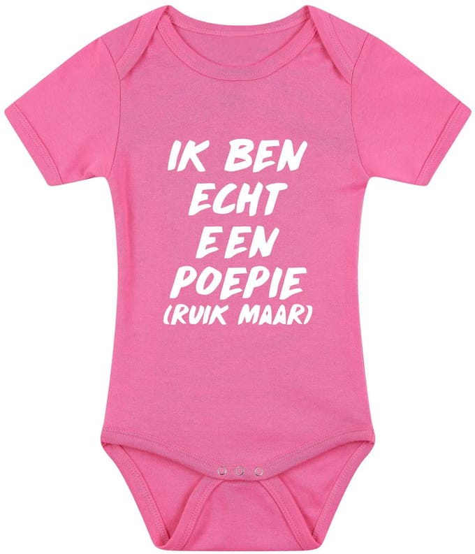 Baby Romper Grappig Kraamcadeau Geboorte Meisje