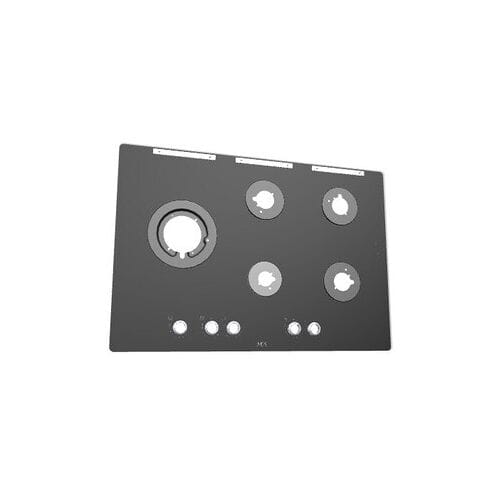 AEG bovenblad, zwart, AEG, 740x510mm 140201895012