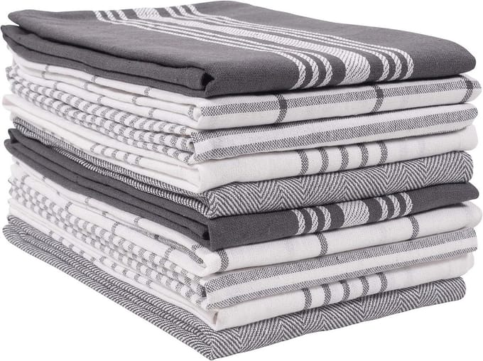 Set van 10 Zachte en Absorberende Keuken Theedoeken 45 x 61 cm