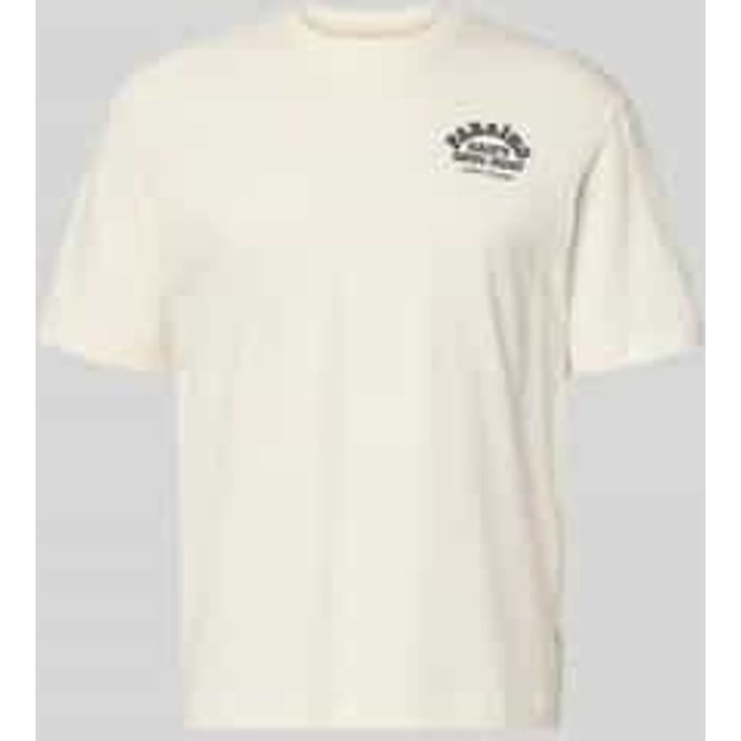regular fit T-shirt van puur katoen