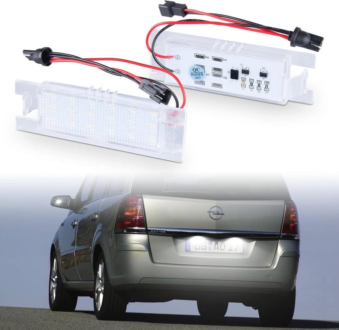 LED Nummerplaatverlichting 2 Stuks - Compatibel met Diverse Auto Modellen