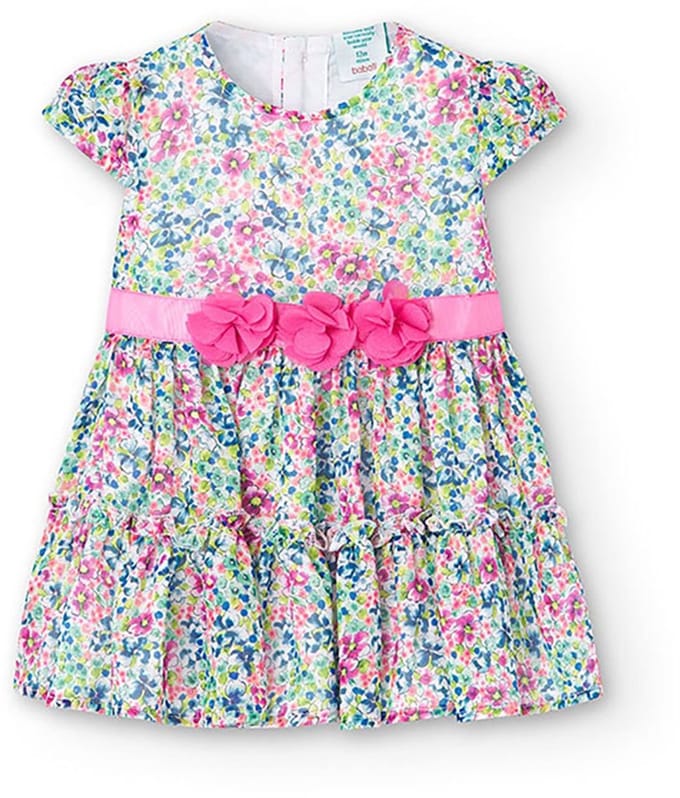 Boboli 708173 Jurk Veelkleurig 9 Months Meisjes