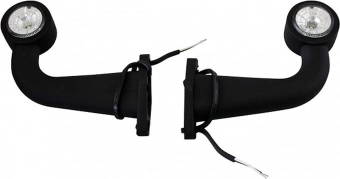 Breedtelmap - Breedtelicht LED - Fristom FT-009F haaks - links & rechts - per set