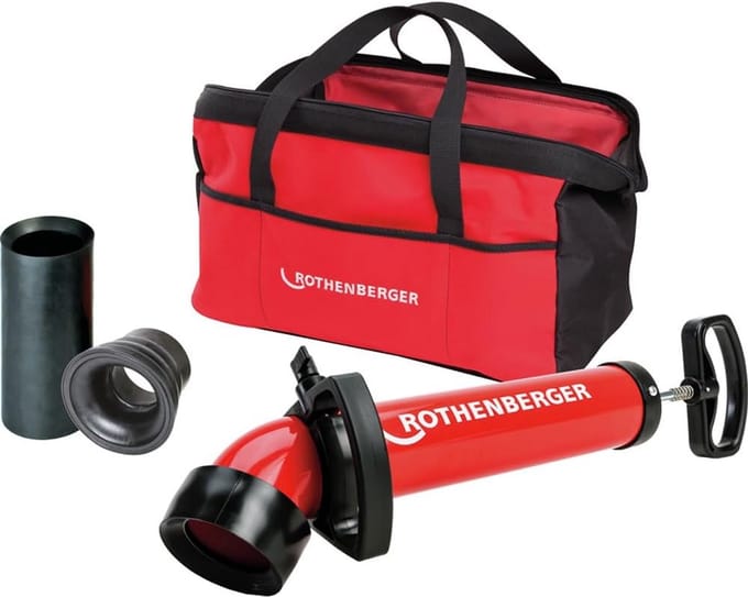 Waterpomp Accessoire - Slangkoppeling Set - Leidingen Ontluchten - Handbediend Systeem - 2.1 kg - Rood