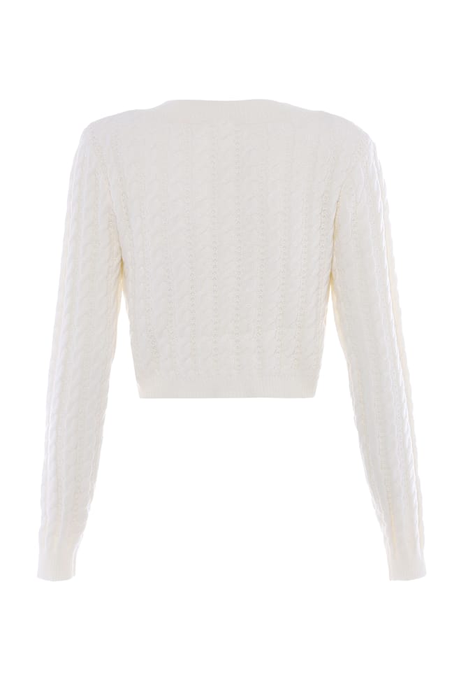 Mymo Jumper Dames wolwit