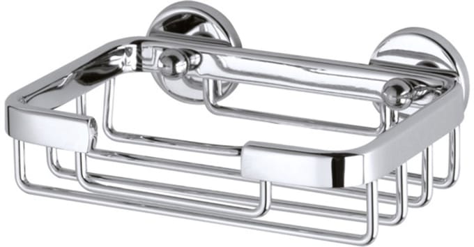 tesa 40208-00000-00 ALUXX Zeepmandje Lijm Chroom (glanzend)