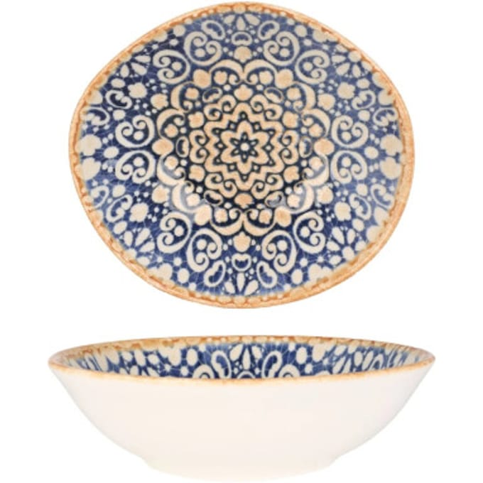 Bonna Kommetje - Alhambra - Porselein - 18 cm (470cc) - set van 6
