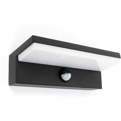 KS Verlichting Ian Muurlamp Bewegingssensor Zwart