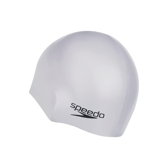 Speedo Unisex Volwassen Siliconen Badmuts (Grijs)