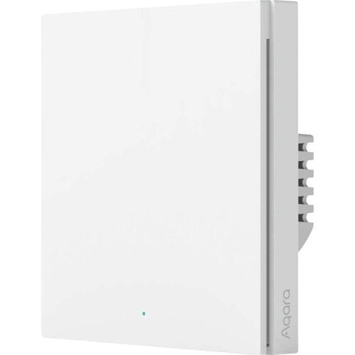 Aqara Smart Wall Switch H1 (no neutral, single rocker) - Zigbee 3.0 - enkele schakelaar - zonder Nul draad