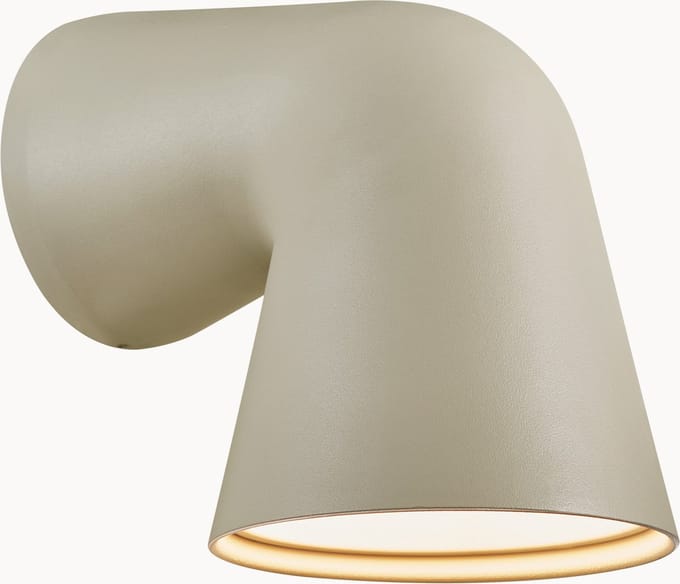 Nordlux Front single-wandlamp-IP44-GU10-zand kleur