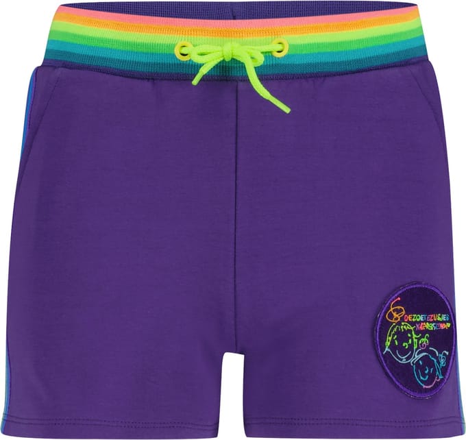 4PRESIDENT Korte broek Meisjes Short - Deep blue - Maat 128