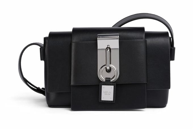 REPLAY schoudertas Crossbody Bag Silver Black zwart