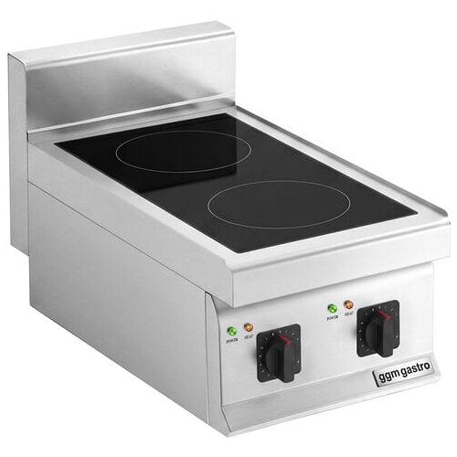 GGM Gastro Induktionsherd - 7 kW - 2 Kochfelder