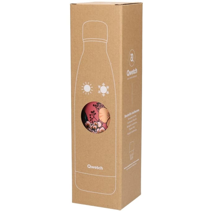 Isothermische fles anemonen Qwetch Originals