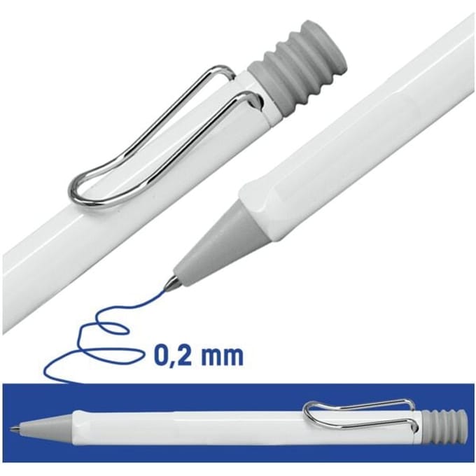 Pen Lamy Safari 219M Blauw Wit