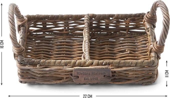 Rustic Rattan Soap Tray