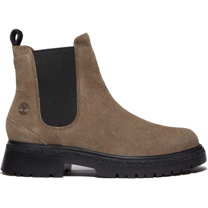 Timberland Cambria Valley Mid Chelsea Boot Medium Grey Suede Größe: 39.5 | Stiefel Outlet | Damen | Grau