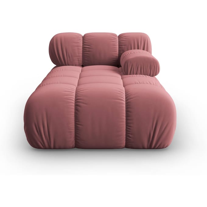 Modulair-chaise longue Tropea rechts velvet | Milo Casa