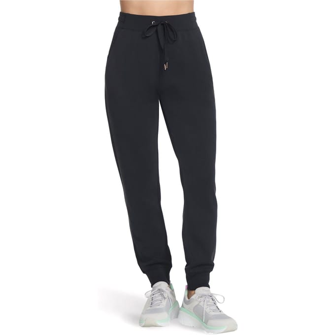 Skechers Performance Skechluxe Elevate Jogger Dames Zwarte Joggingbroek