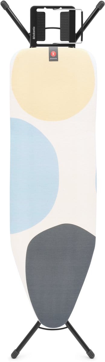 Brabantia Strijkplank B - voor Strijkijzer - 124 x 38 cm - Spring Bubbles