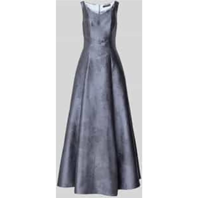 regular fit avondjurk met florale all-over design