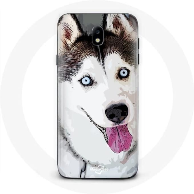 Coque - Husky - Samsung Galaxy J3 2017 - Souple - Blanc - Protection blanc