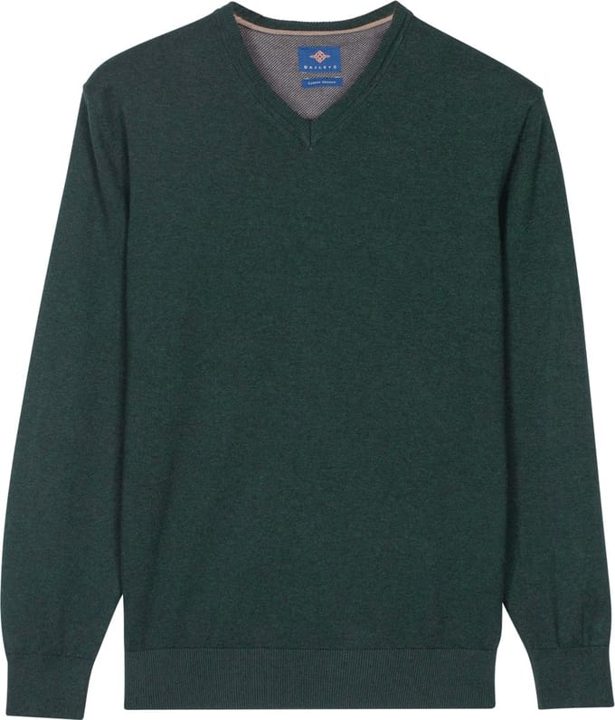 Baileys – Heren – Trui – Pullover - Donkergroen – 528100-795