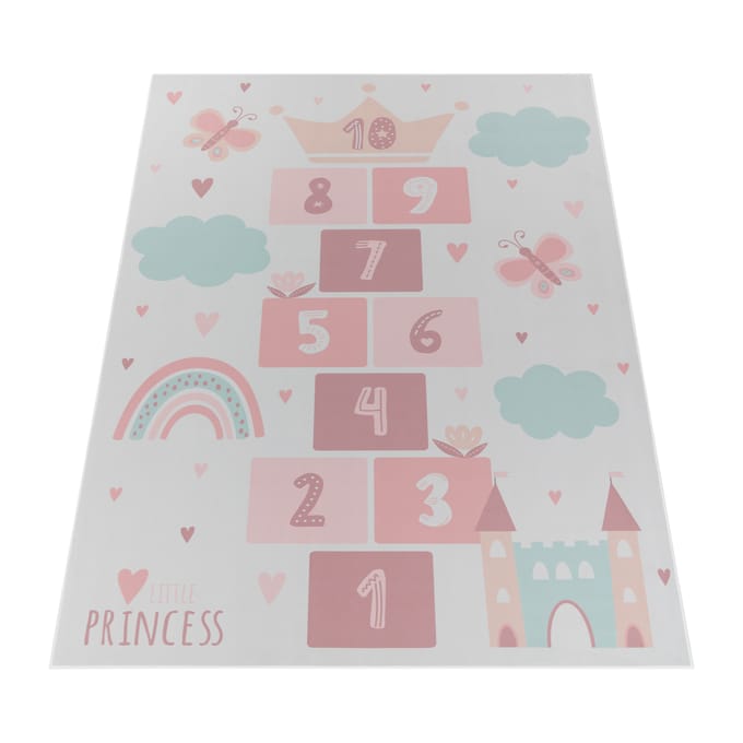 Kindertapijt Bini beige 80x150 cm