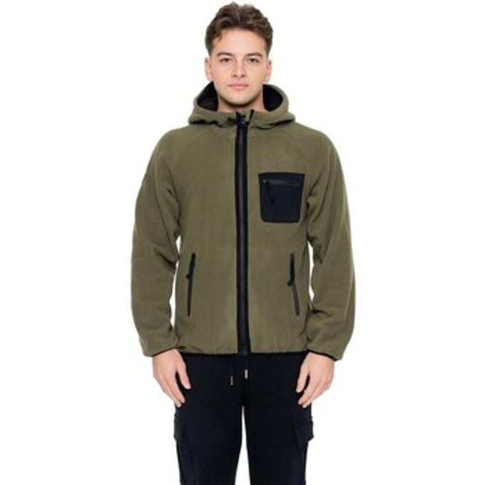 Fleece Jack Leone 1947 Man Hoody Full Zip Polar