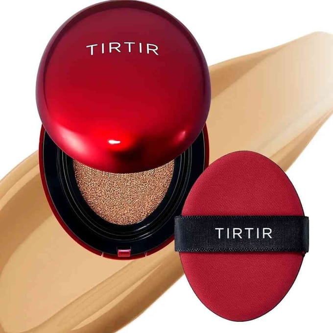 Mask Fit Red Cushion Mini 29N Beige 4.5 g – Foundation, Long-Lasting, For Women, 29N Beige, Propolis Extract, Suitable For Daily Makeup Routine