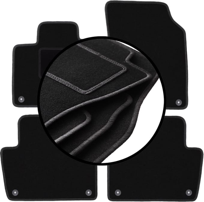 Complete set veloursmatten voor: Volvo XC90 II SUV (2015-)