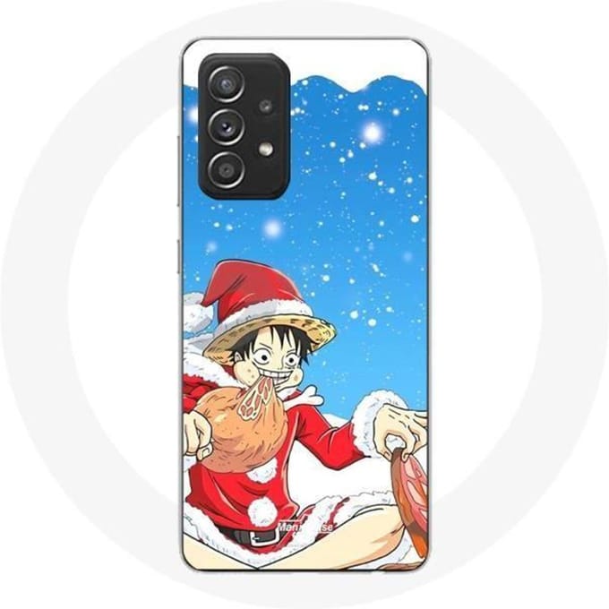 Coque pour Samsung Galaxy A33 5G Anime One Piece Luffy Le jour de Noël 2023