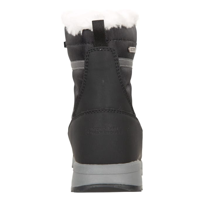 Mountain Warehouse Dames/Dames Leisure II Sneeuwlaarzen (Jet Zwart/Wit)
