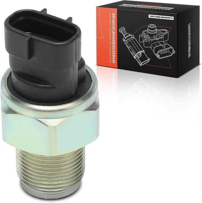 Druksensor - Luchtdruksensor - Motoronderhoud - Directe Vervanging - 8x8x8 cm - Zwart