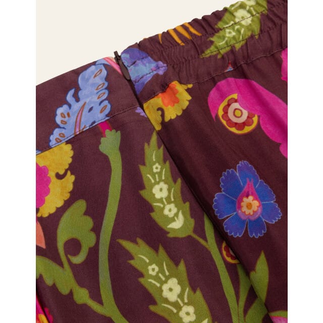 Oilily Paletta Broek- maat36 Tawny Port