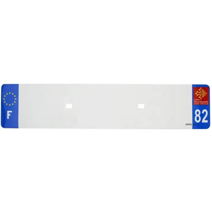 Nummerplaatstrip voor pvc Top Plaq 82