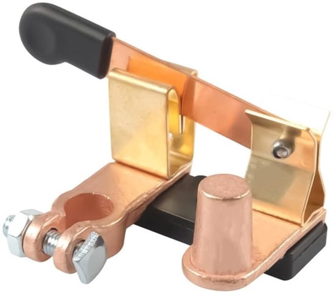Dailygoody - Accu Isolator - Master Disconnect Schakelaar - Goud