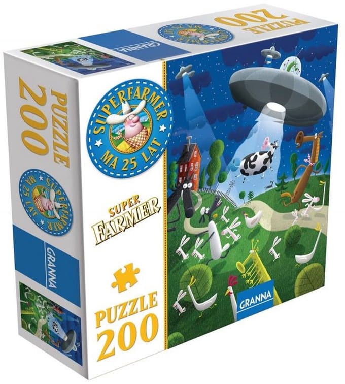 Superboer puzzel 200 stukjes - Superfarmer Puzzle 200