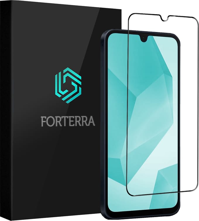 Screenprotector Geschikt voor Samsung Galaxy A16 - Full Cover - Beschermglas - Gehard Glas - Tempered Glass - Screen Protector