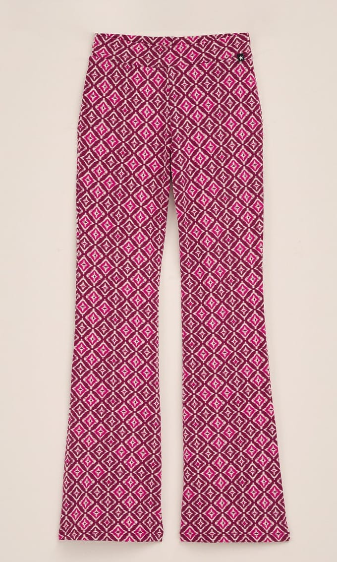 WE Fashion Girls' flared leggings with pattern