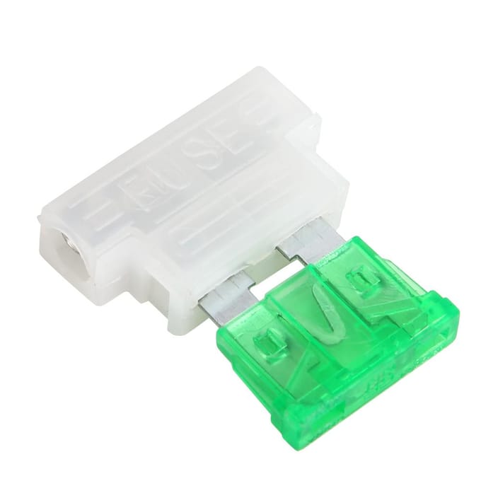 30 Sets Auto Zekeringhouder Kit 1222AWG 32V 30A Zekering voor Auto Boot ATCATO white