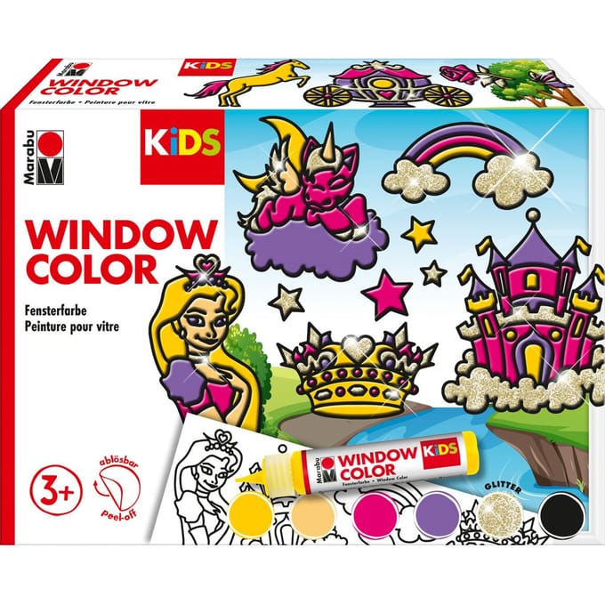 Marabu KiDS Window Color Set "Princess"