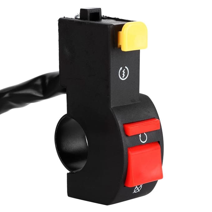 Complete Kick Start Motor Kabelboom Kit voor 110cc Crossmotor Gemodificeerde Onderdelen black