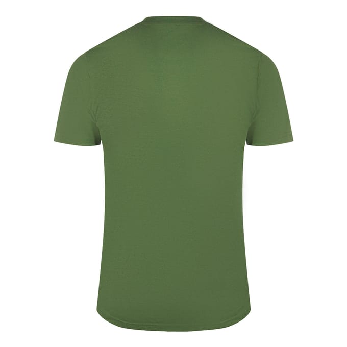 Cavalli Class Varsity Logo Militair Groen T-shirt