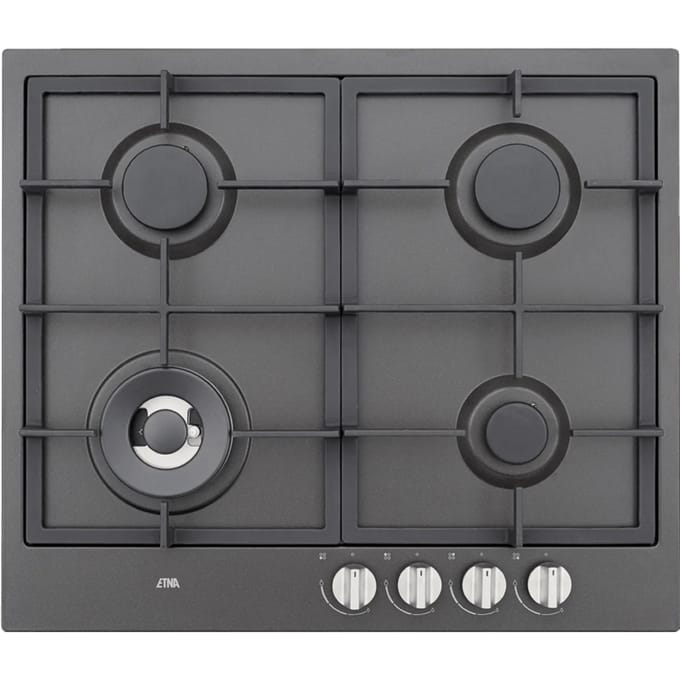 ETNA KG959ZTA - Gaskookplaat - met Wokbrander - Mat Zwart
