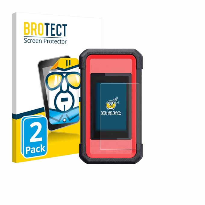 BROTECT - Screenprotector voor Launch X431 SmartLink C V2.0 - Folie Beschermfolie transparant 2 Stuks