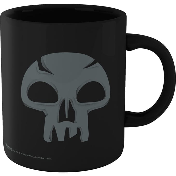 Magic: The Gathering Swamp Mana Symbol Mug - Black