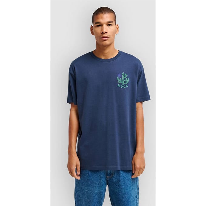 RVCA Sanctum T-Shirt blauw